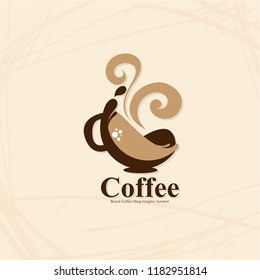 coffee shop cafe logo symbol sign graphic object