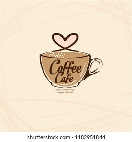 coffee shop cafe logo symbol sign graphic object