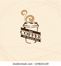 coffee shop cafe logo symbol sign graphic object