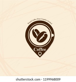 coffee shop cafe logo symbol sign graphic object