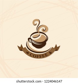 coffee shop cafe logo symbol sign graphic object
