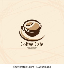 coffee shop cafe logo symbol sign graphic object