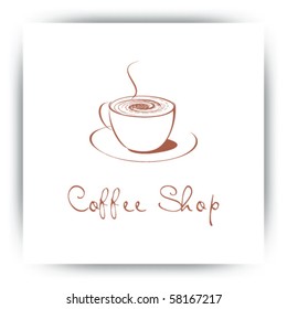 Coffee shop card