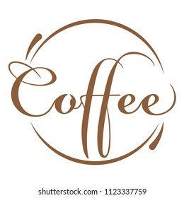 Coffee and coffee shop concept