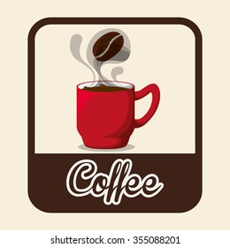 Coffee shop concept with icons design, vector illustration 10 eps graphic.
