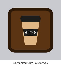 Coffee shop concept with icons design, vector illustration.