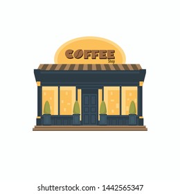 Coffee Shop Concept Vector Illustration