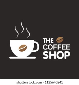 The Coffee Shop Cup Of Coffee Background Vector Image
