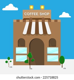 coffee shop at daytime