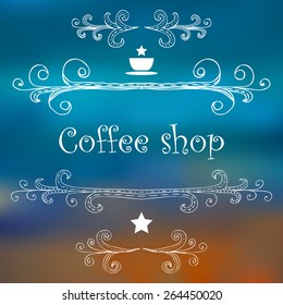 Coffee shop. Design.