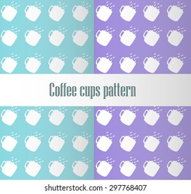 Coffee shop design pattern cups