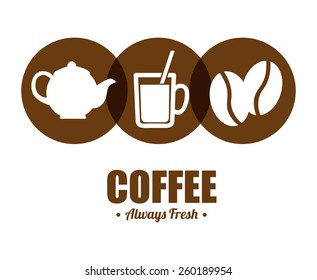 coffee shop design, vector illustration eps10 graphic 