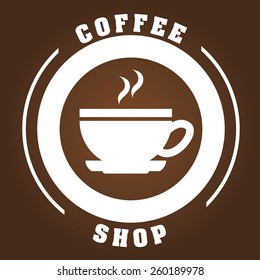 coffee shop design, vector illustration eps10 graphic 