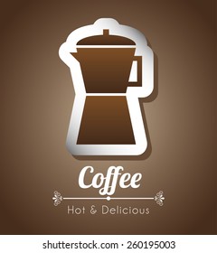 coffee shop design, vector illustration eps10 graphic 