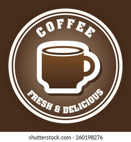 coffee shop design, vector illustration eps10 graphic 