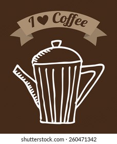 coffee shop design, vector illustration eps10 graphic 