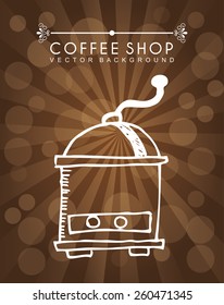 coffee shop design, vector illustration eps10 graphic 