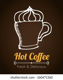 coffee shop design, vector illustration eps10 graphic 