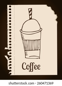 coffee shop design, vector illustration eps10 graphic 