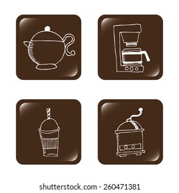 coffee shop design, vector illustration eps10 graphic 
