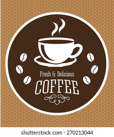 coffee shop design, vector illustration eps10 graphic 