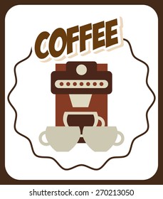 coffee shop design, vector illustration eps10 graphic 