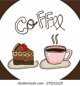 coffee shop design, vector illustration eps10 graphic 