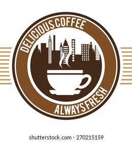 coffee shop design, vector illustration eps10 graphic 