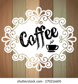 coffee shop design, vector illustration eps10 graphic 