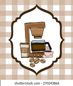 coffee shop design, vector illustration eps10 graphic 