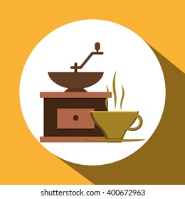Coffee shop design , vector illustration