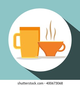 Coffee shop design , vector illustration