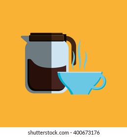 Coffee shop design , vector illustration