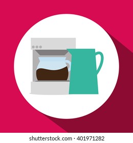 Coffee shop design , vector illustration
