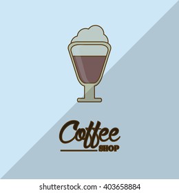 Coffee Shop design, vector illustration