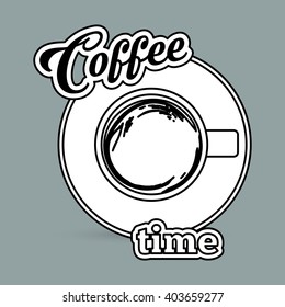 Coffee Shop design, vector illustration