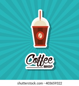 Coffee Shop design, vector illustration
