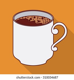 Coffee Shop digital design, vector illustration eps 10