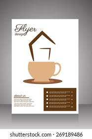 Coffee Shop flyer,menu template