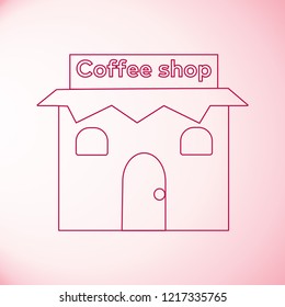 Coffee shop icon