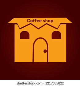 Coffee shop icon