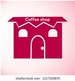 Coffee shop icon