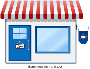 Coffee shop icon