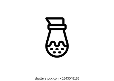 Café-Symbol - Kaffeeflasche