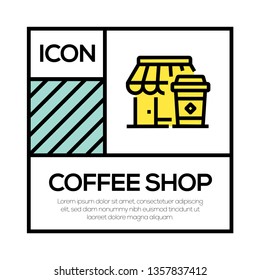 COFFEE SHOP ICON CONCEPT