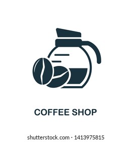 Coffee Shop icon. Creative element design from icons collection. Pixel perfect Coffee Shop icon for web design, apps, software, print usage.