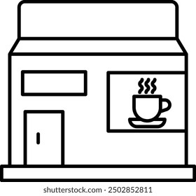 Coffee Shop Icon Design For Personal and Commerial Use