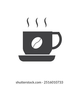 Coffee shop icon flat design