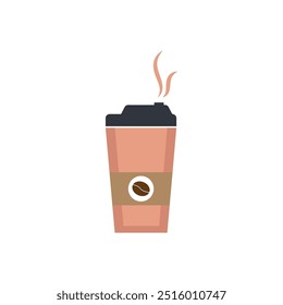 Coffee shop icon flat design