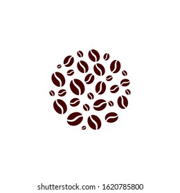 Coffee shop icon logo design vector template illustration